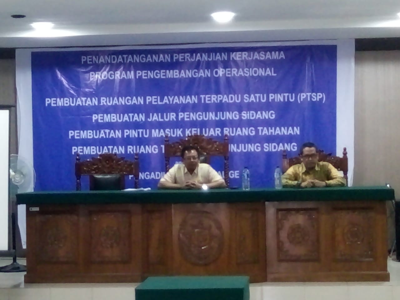 Penandatanganan Perjanjian Kerjasama Program Pengembangan Operasional Penandatanganan Perjanjian Kerjasama Program Pengembangan Operasional