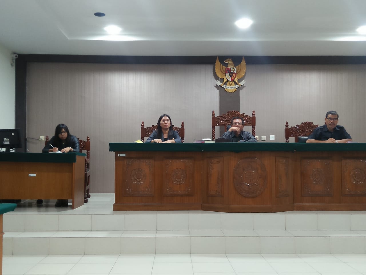 Rapat Bulanan Pengadilan Negeri Balige Bulan Pebruari Tahun 2020